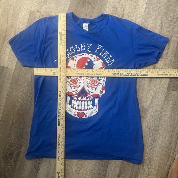 RARE Wrigley Field Grateful Dead Sugar Skull T-Shirt Jam Band , Large - Picture 3 of 4